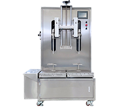 新上市雙頭稱重灌裝機運行視頻，工廠實拍！